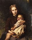 Sisterly Love by Etienne Adolphe Piot